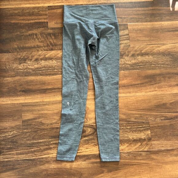 IVIVVA Gray High Rise Herringbone Leggings 14 - Picture 4 of 4
